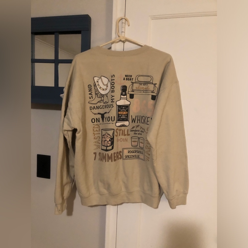 Morgan Wallen long horn crewneck